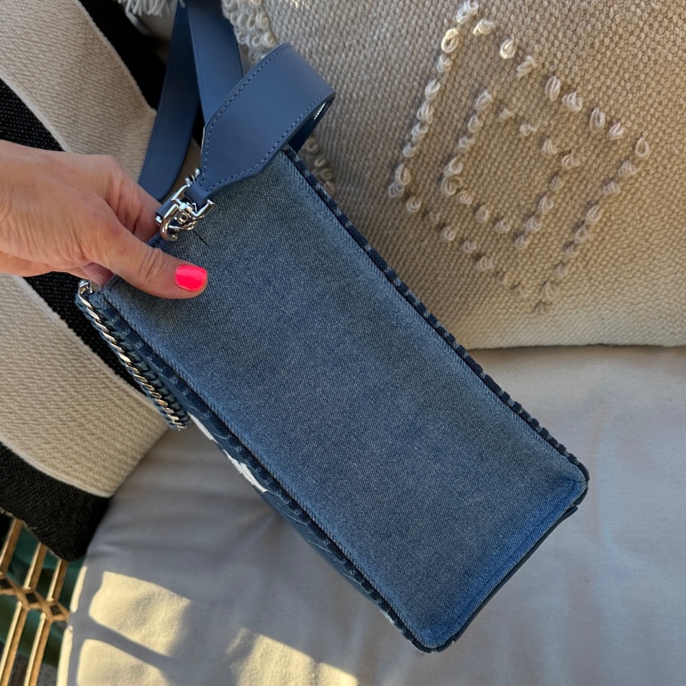 Givenchy Blue Patterned Shoulder Bag - Picture 7 of 13